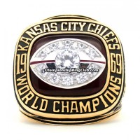 1969 Kansas City Chiefs Super Bowl Championship Ring